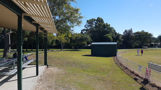 Restroom facilities at Flagstone Water Play Park, Peet