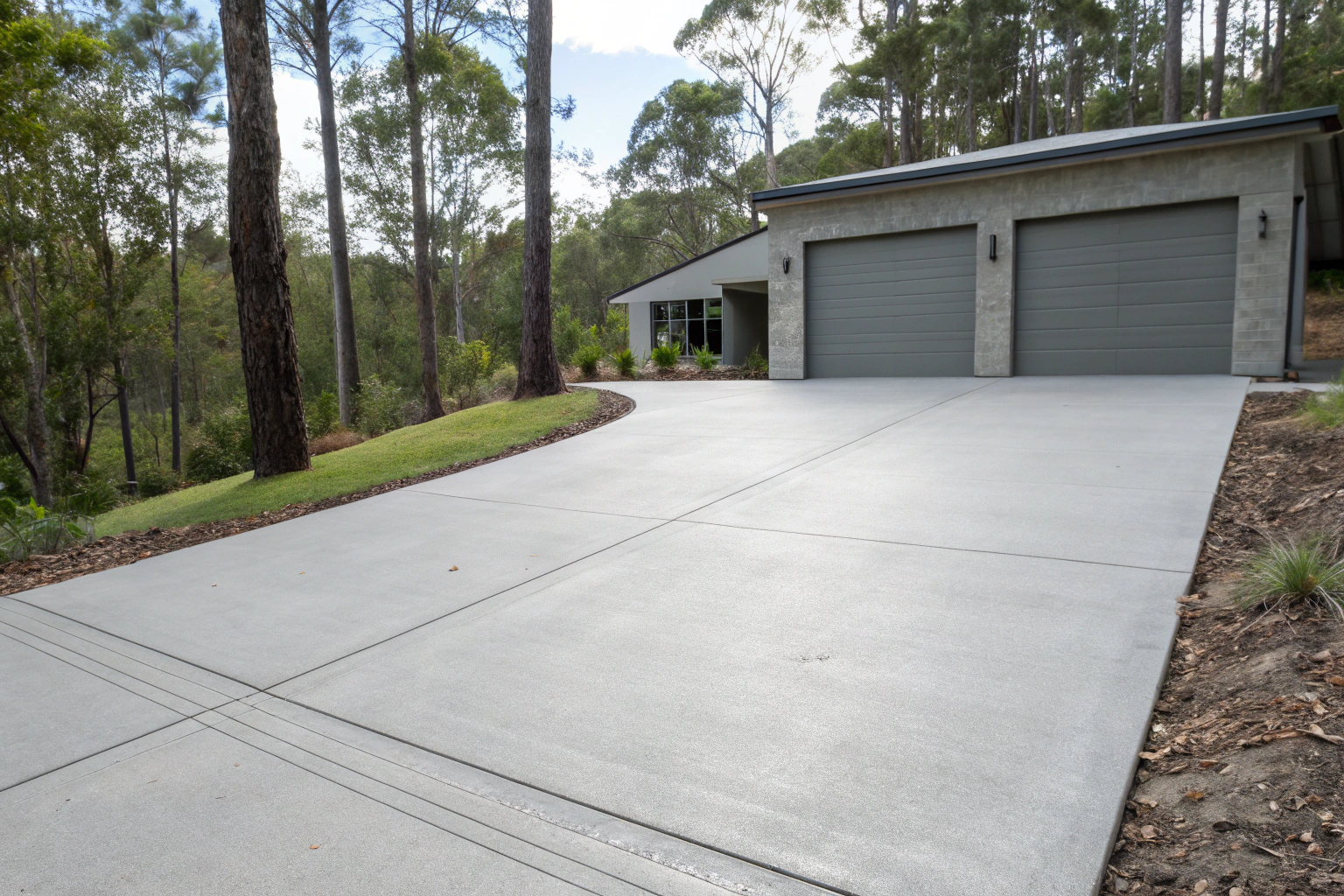 Quality concrete driveways in Forest Lake.